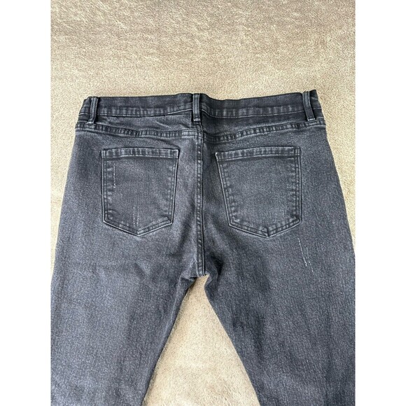 Fashion Nova Men,Black Ollie Moto Skinny Distressed Denim Jeans,38x31 - Picture 9 of 10